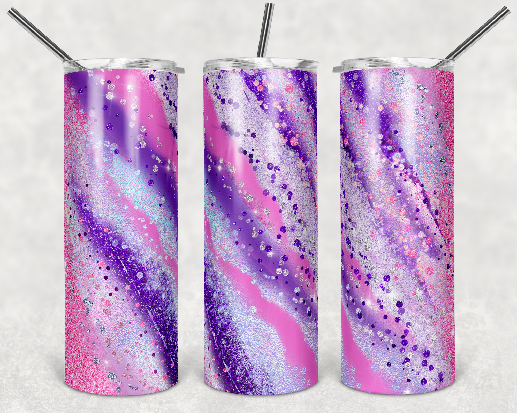 Lavender & Pink Milkyway - 20oz Tumbler