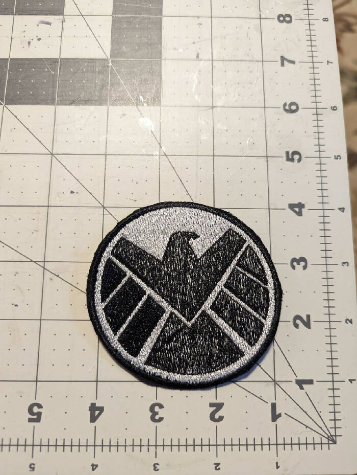 S.H.I.E.L.D. Icon Iron On Patch