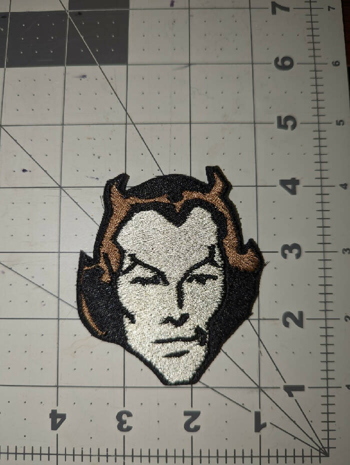 Starfox Face Iron On Patch