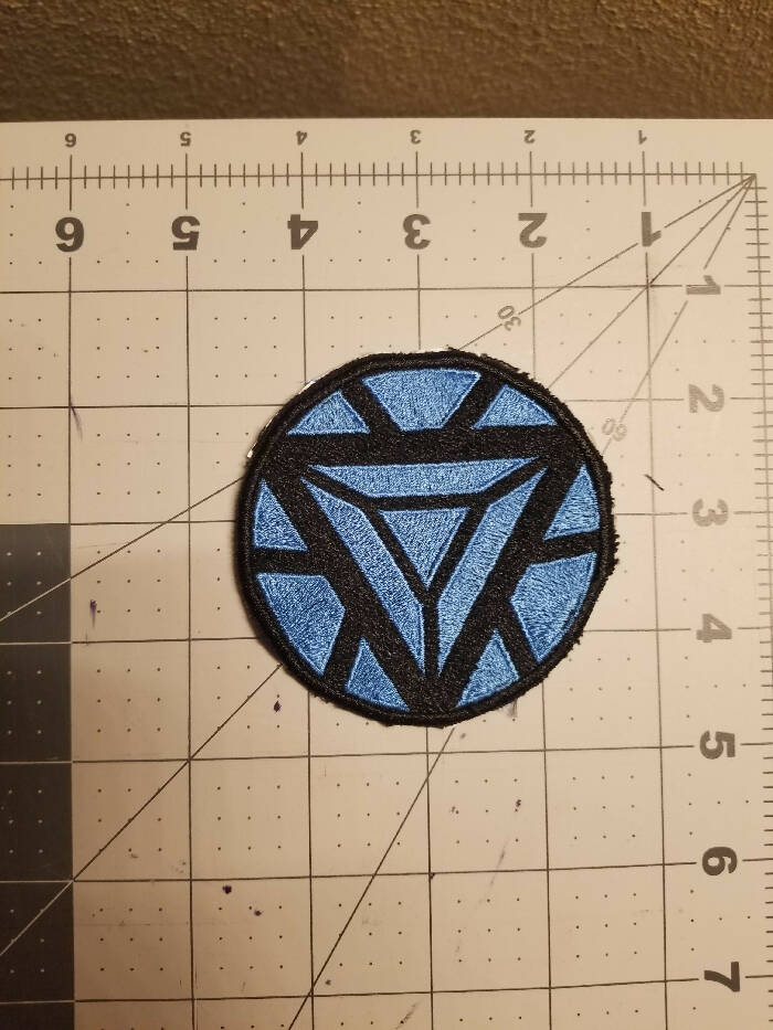 Reactor Icon Iron On Patch