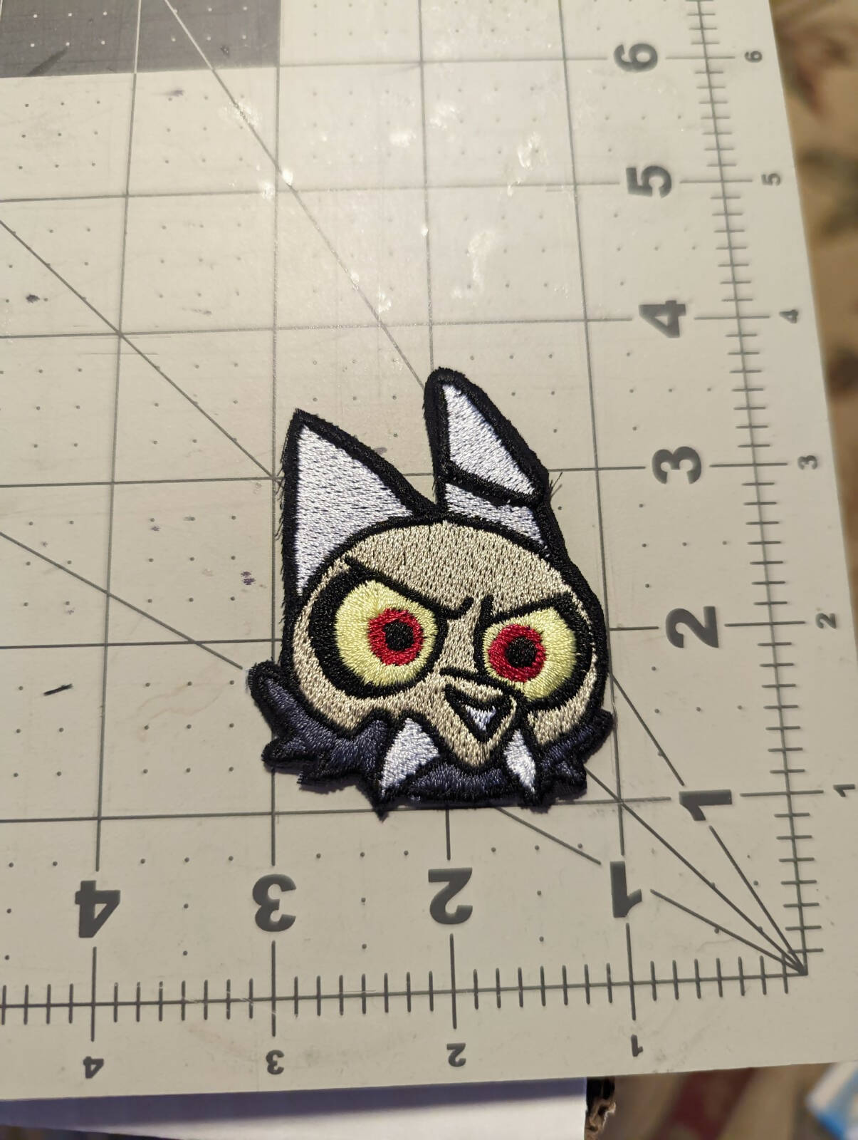 Owl House King of Demons Iron On Patch