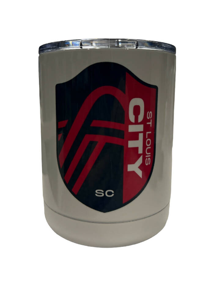 S T L Soccer lowball tumbler