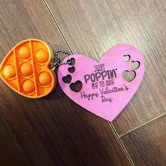 Pop it valentines