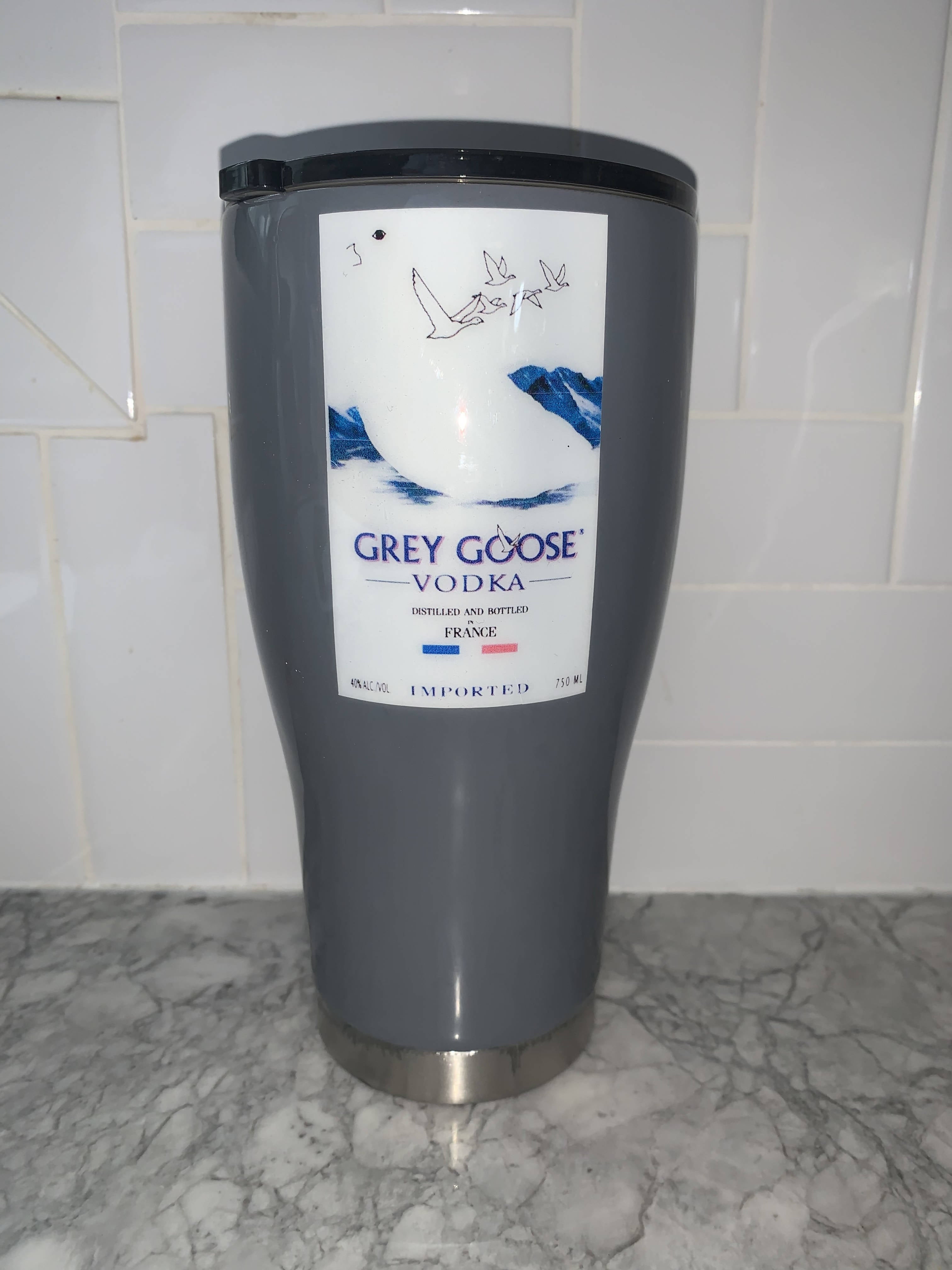 Grey goose cup