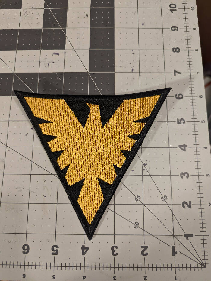 Firebird Icon Iron On Patch