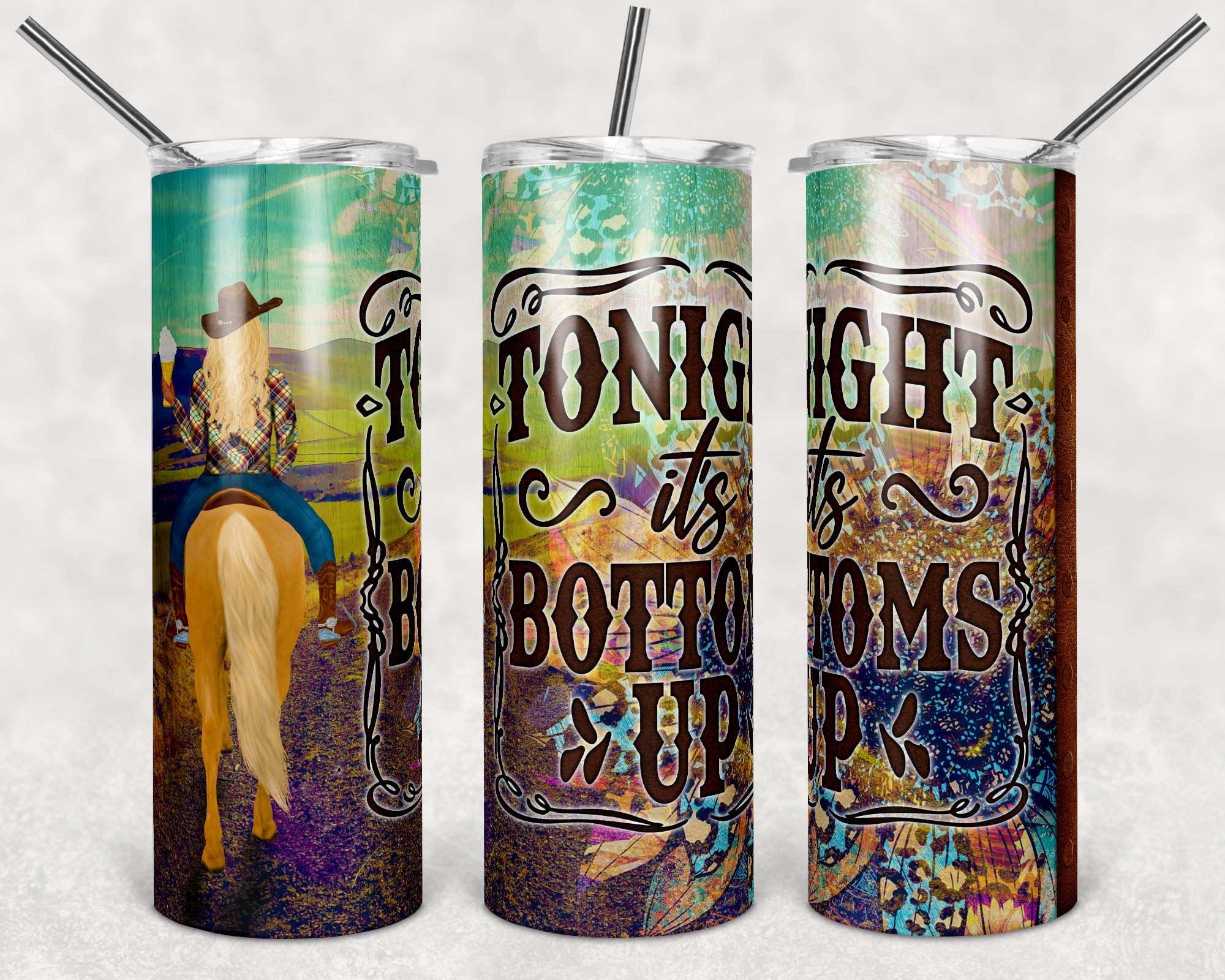 Tonight It's Bottoms Up - 20oz Tumbler