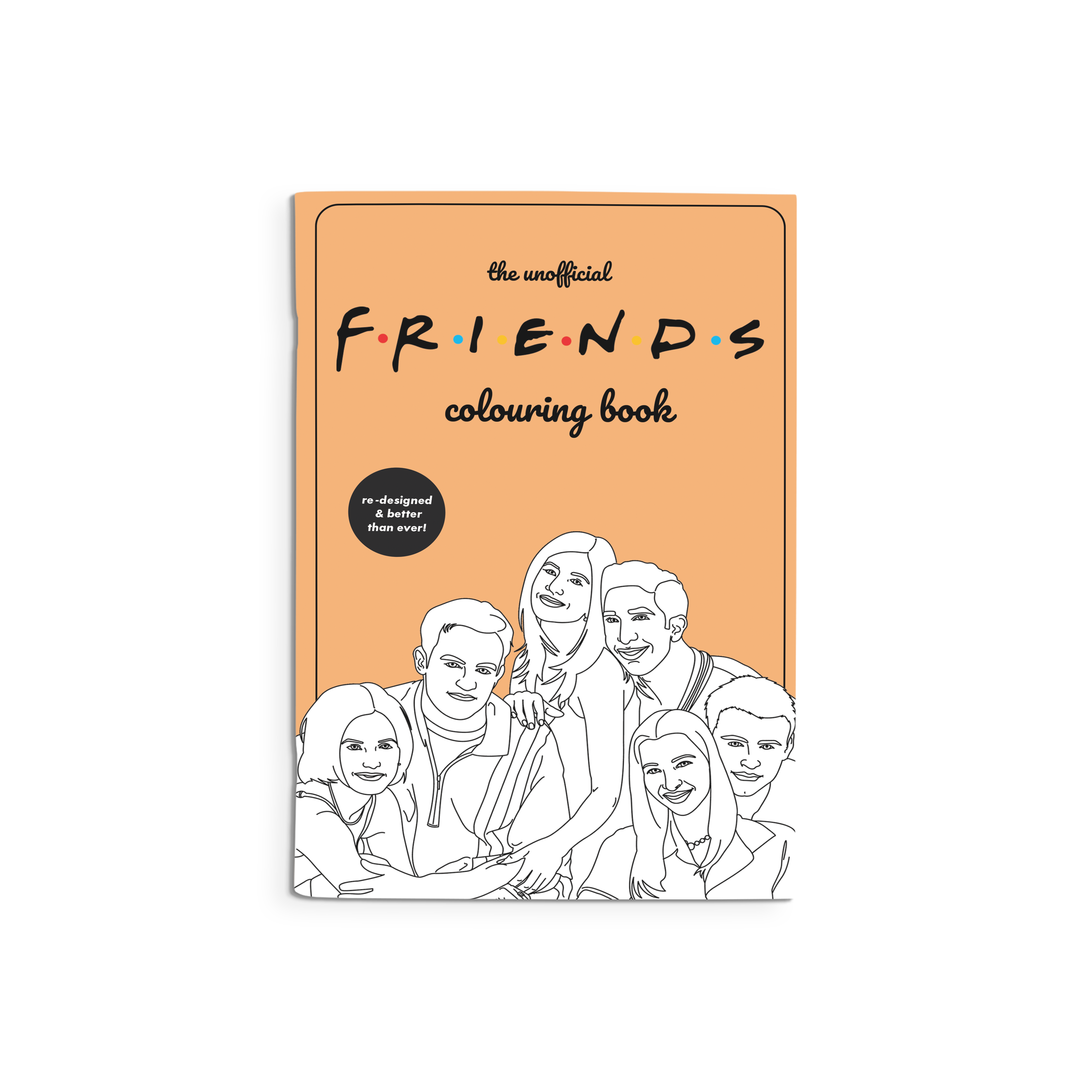 Friends Coloring Book