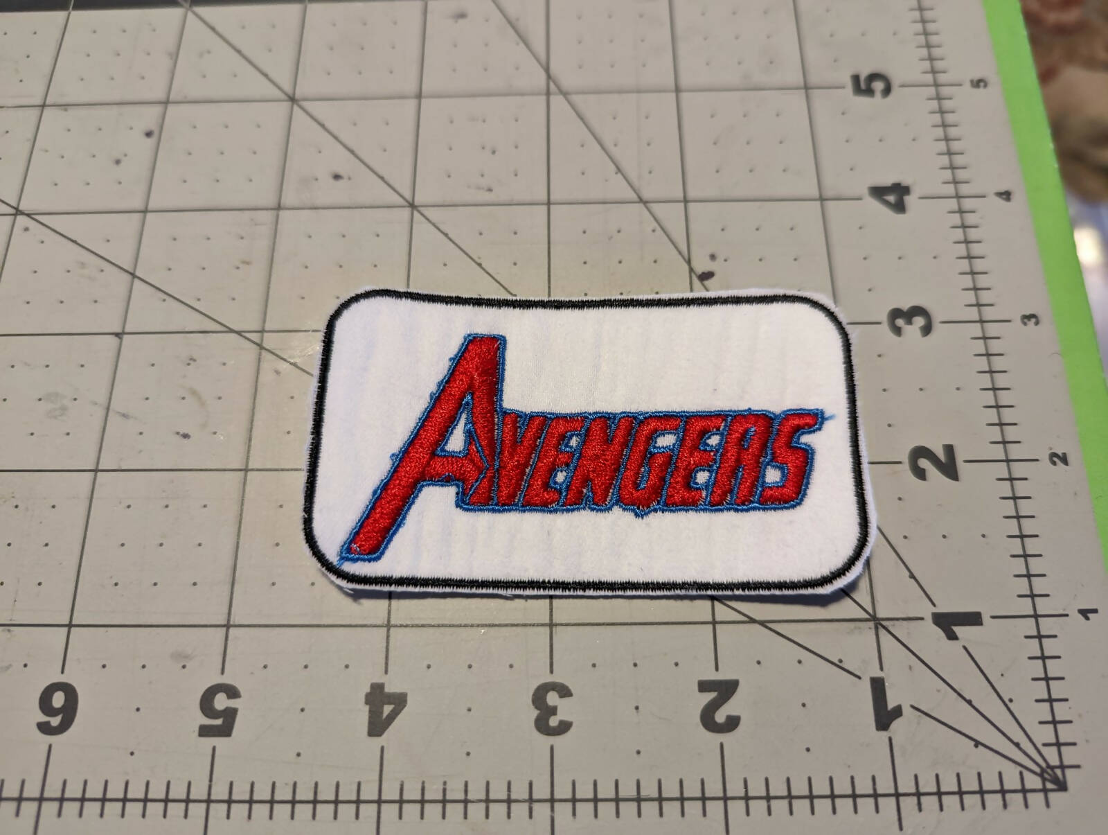 Superhero Comics Logo Iron On Patch