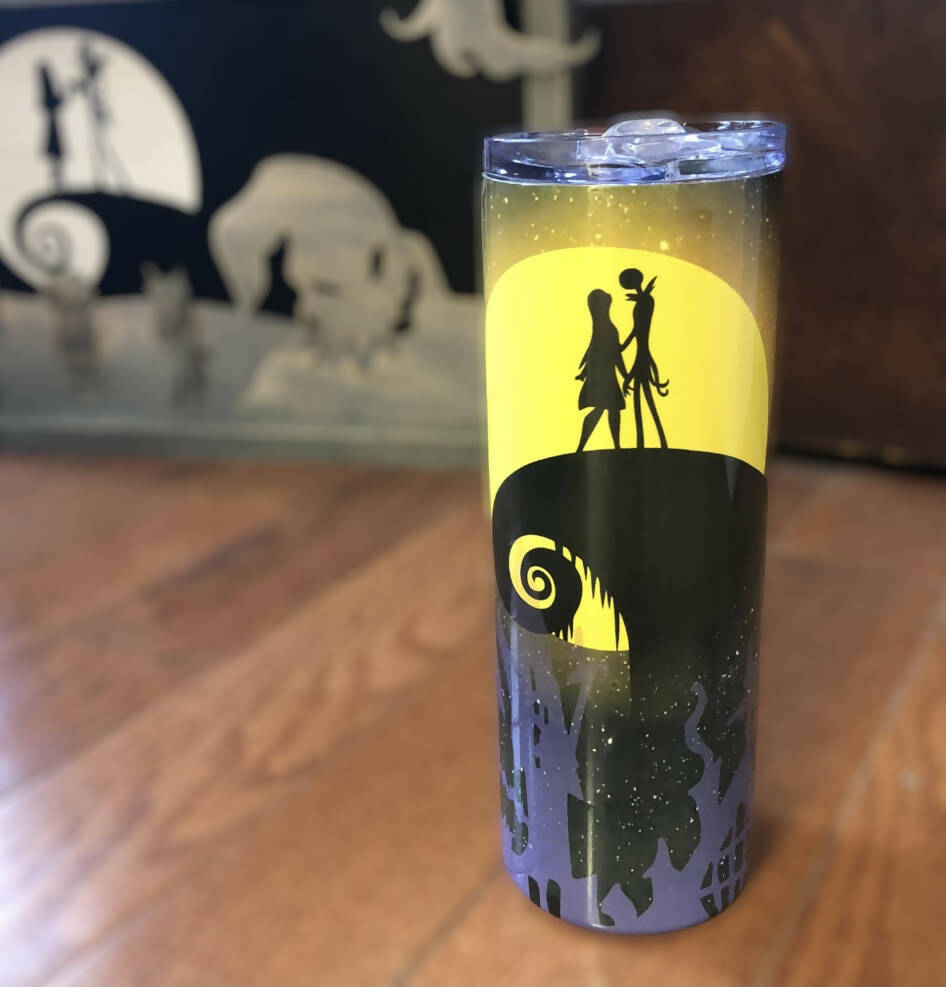 Nightmare Before Christmas Tumbler