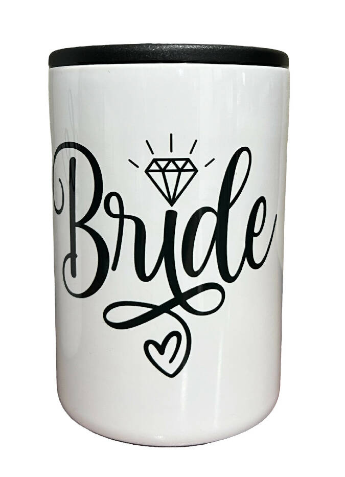 Bride 12 oz can koozie