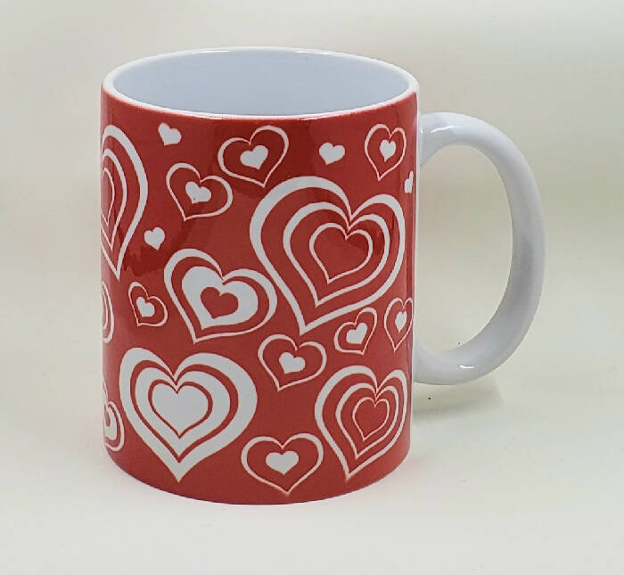 Hearts Coffee Mug