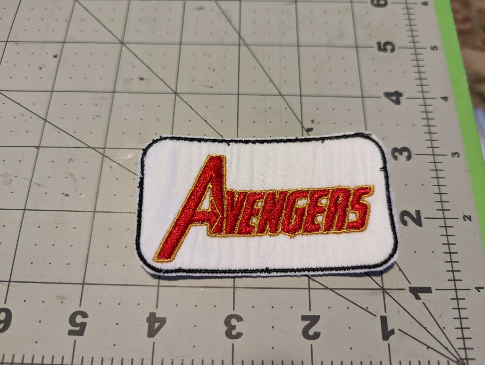 Superhero Comics Logo Iron On Patch