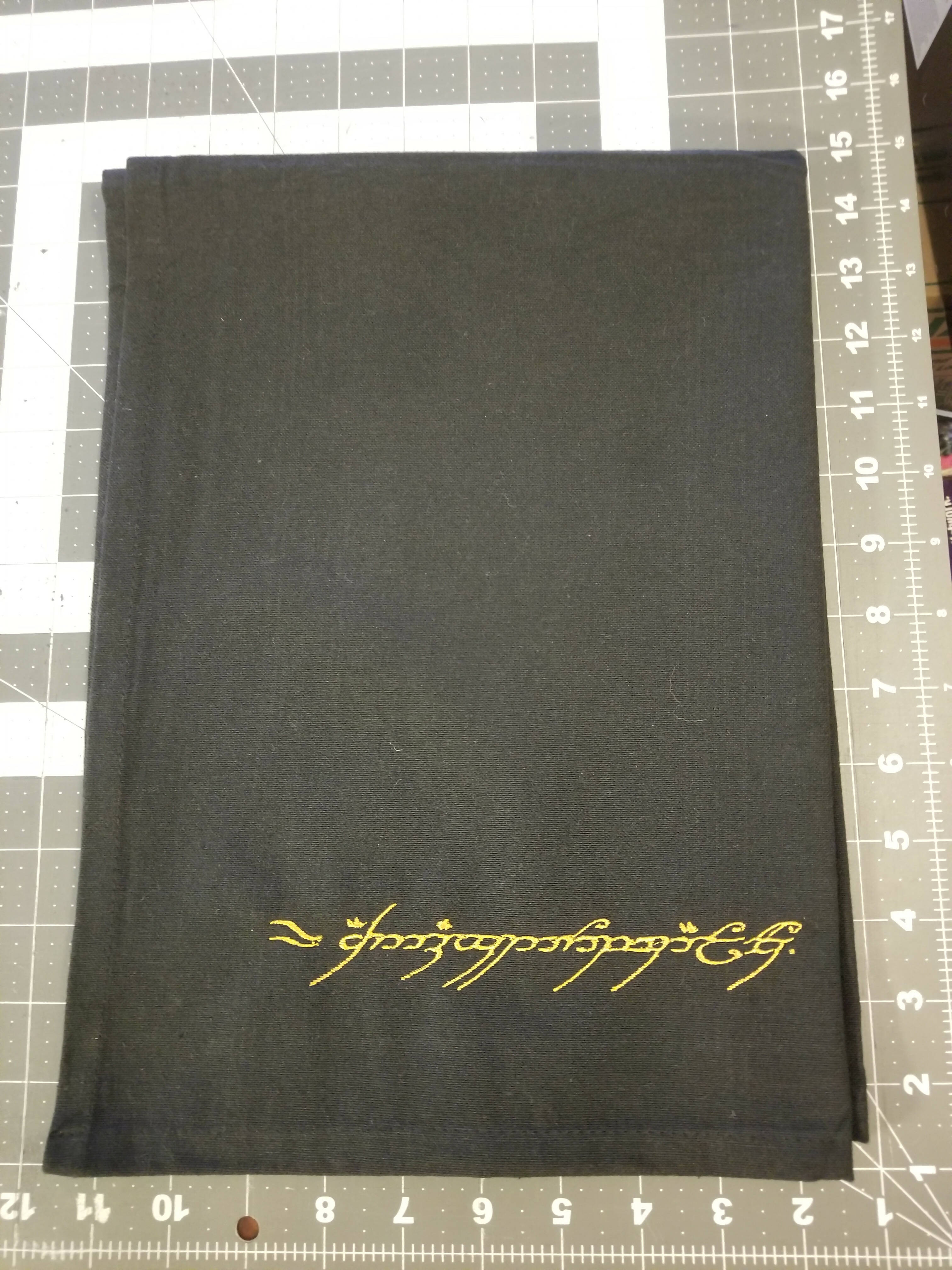 One Ring Script Towel