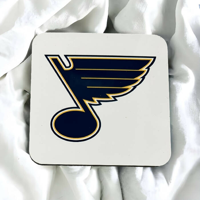 B L U E S hockey coaster