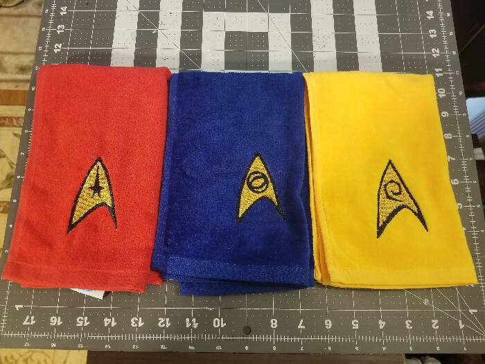 Star Trek Velour Towel