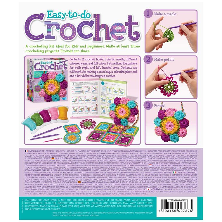 4M Easy To Do Crochet DIY Kit