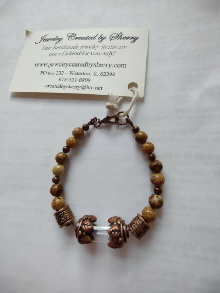 B#154 Picture Jasper (Chakra Stone) WISH