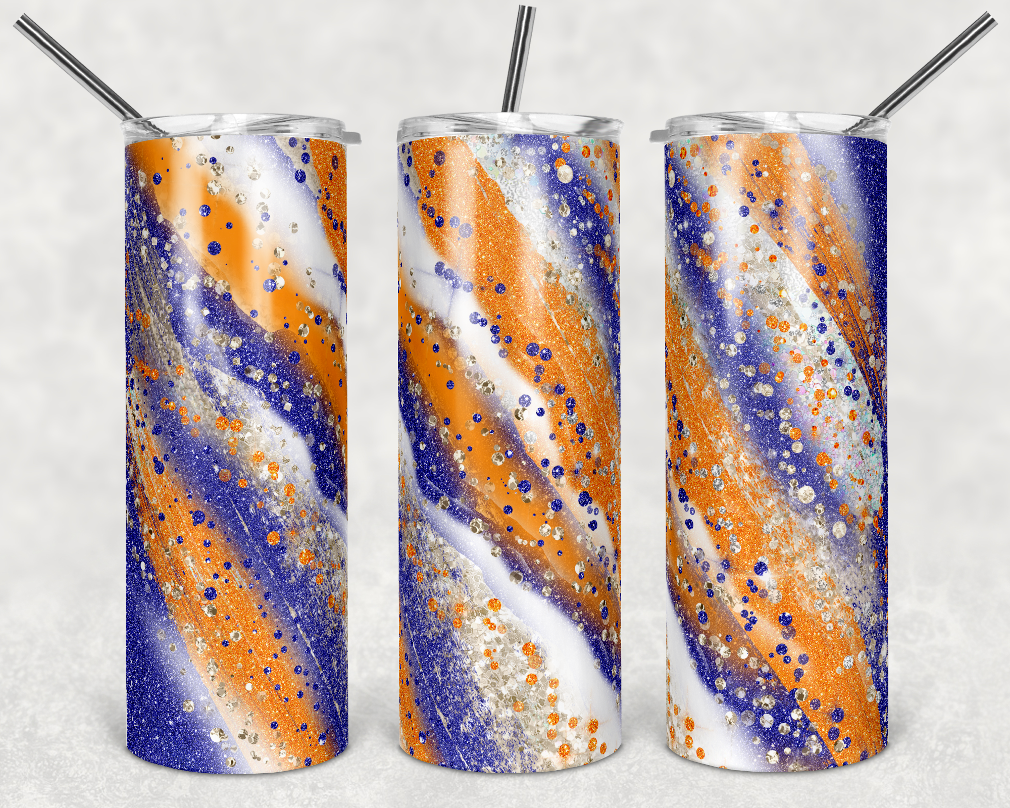 Orange & Blue Milkyway - 20oz Tumbler