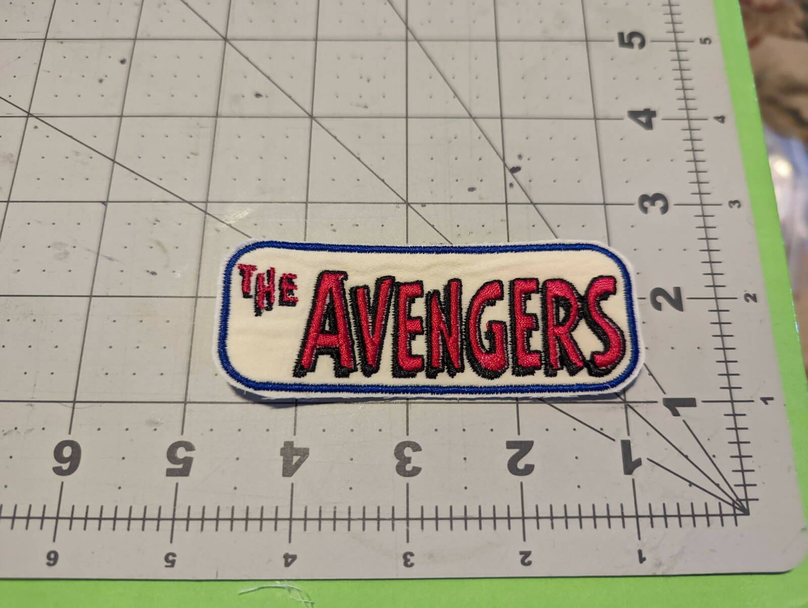 Superhero Comics Logo Iron On Patch