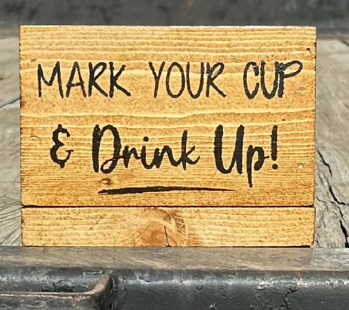 Mark your cup