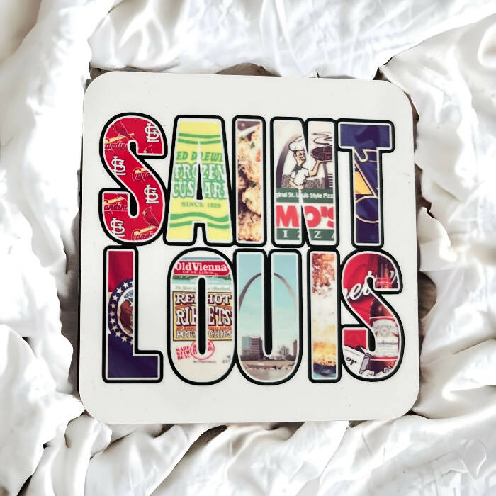 Saint Louis Favorite brands coaster