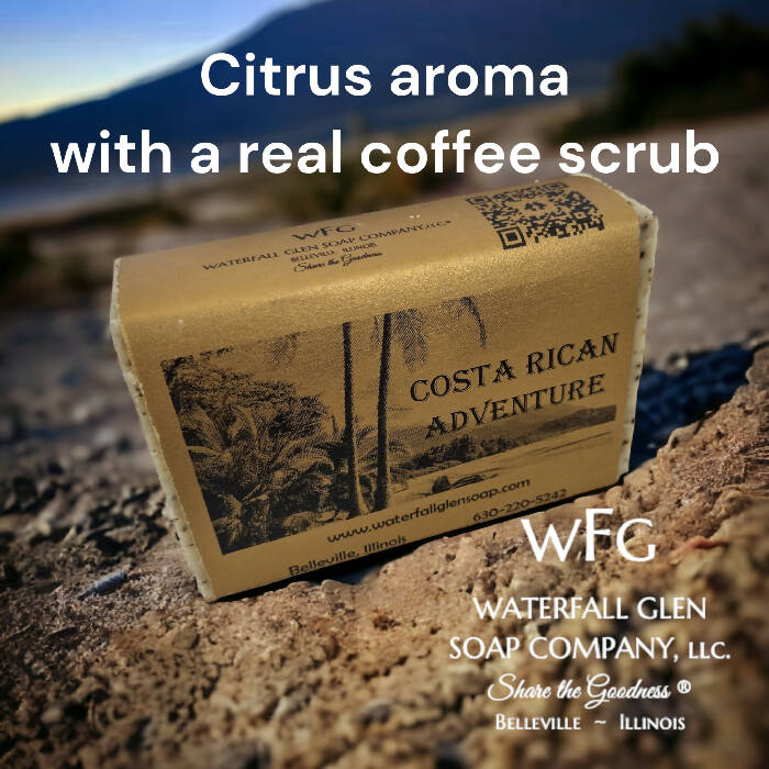 Costa Rican Adventure vegan bar soap