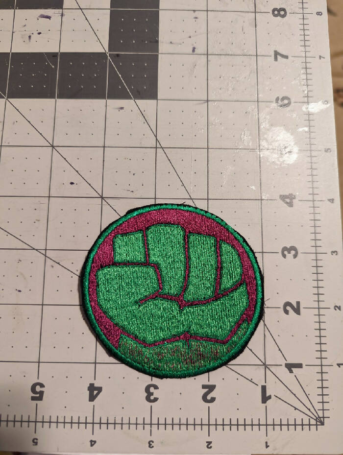 Brute Icon Iron On Patch